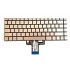 Tastatura compatibila Laptop, HP, X360 Spectre Envy 13-AC, 13-AD, 13-AE, 13-AH, 13-AG, 13-AN, 13-AP, 13-AQ, 13-AR, 13-W, 13T-AH, 13T-AQ, TPN-W133, TPN-W144, 9Z.NECBQ.201, iluminata, aurie, layout US