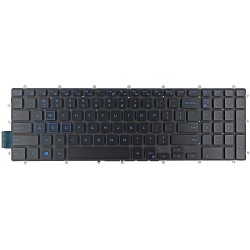 Tastatura Laptop Gaming, Dell, Inspiron G7 17 7790, iluminata, albastra, layout US
