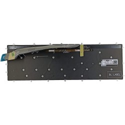 Tastatura Laptop Gaming, Dell, Inspiron 15 7577, iluminata, albastra, layout US