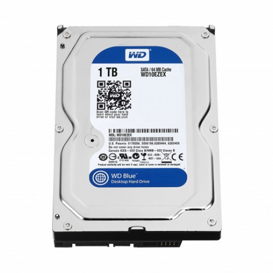 Hard disk Western Digital Blue, 1TB, 7200rpm, 64MB, WD10EZEX, SATA 3 sh Hard disk-uri sh