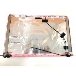 Capac Display cu balamale Laptop, Sony, Vaio SVE15, SVE151, SVE152, SVE153, 3FHK5LN020, roz