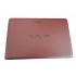 Capac Display cu balamale Laptop, Sony, Vaio SVE15, SVE151, SVE152, SVE153, 3FHK5LN020, roz