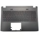 Carcasa superioara cu tastatura iluminata palmrest Laptop, Asus, ROG GL552, GL552J, GL552JX, GL552V, GL552VW, GL552VX, GL552VL, GL552J, 90NB09I1-R31US Carcasa Laptop