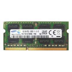 Memorie laptop Samsung sodimm 8GB DDR3L PC3L-12800s 1600Mhz 1.35V, M471B1G73DB0-YK0 Memorie laptop Samsung sodimm 8GB DDR3L PC3L-12800s 1600Mhz 1.35V, M471B1G73DB0-YK0