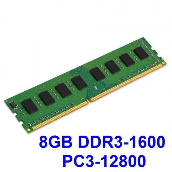 Memorie ram 8GB DDR3 PC3-12800U PC, Desktop, diversi producatori, SH, 6 luni garantie Memorii RAM