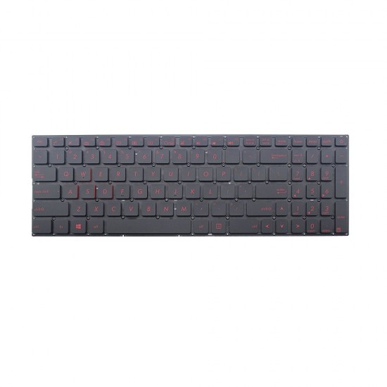 Tastatura Laptop Gaming, Asus, ROG Strix GL502, GL502V, GL502VT, GL502VS, GL502VM, GL502VY, iluminata, rosie, layout US