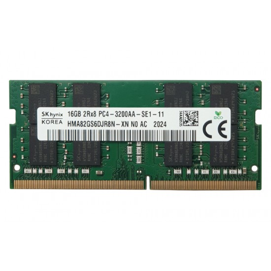 Memorie Laptop Sodimm 16GB DDR4 2Rx8 PC4-3200AA non-ECC Unbuffered