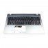 Carcasa superioara cu tastatura palmrest Laptop, Asus, X541, X541U, X541UV, X541S, X541SA, X541SC, X541N, X541NC, argintiu