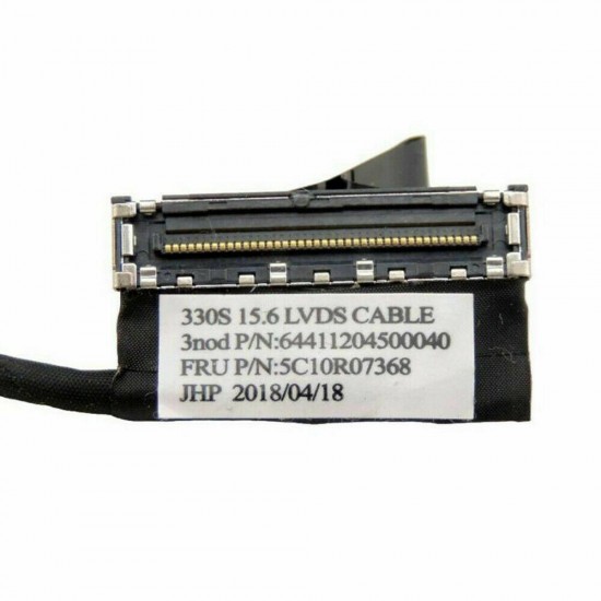 Cablu video LVDS Laptop, Lenovo, IdeaPad 330s-15, 330s-15ARR, 330s-15IKB TYPE 81F5, 64411204500040, 5C10R07368