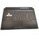 Carcasa superioara cu tastatura palmrest Laptop Gaming, Asus, TUF A15 FA506II, FA506IH, 3BBKXTAJN00, 90NR03M1-R31UI0, iluminata, layout US