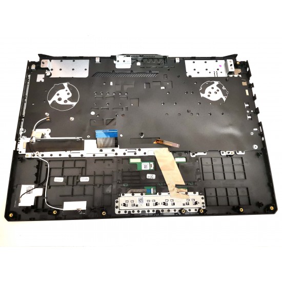 Carcasa superioara cu tastatura palmrest Laptop Gaming, Asus, TUF A15 FA506II, FA506IH, 3BBKXTAJN00, 90NR03M1-R31UI0, iluminata, layout US