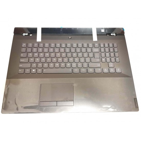 Carcasa superioara palmrest Laptop, Lenovo, Legion Y740-17ICHg Type 81HH, 5CB0S16455, AM2GS000200, AP2GS000200, iluminata, RGB, layout US Carcasa Laptop