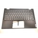 Carcasa superioara cu tastatura palmrest Laptop 2in1, Lenovo, Yoga C640-13IML LTE Type 81XL, 5CB0W43757, 45LF3TALV10, FALF3002010, iluminata, layout US Carcasa Laptop