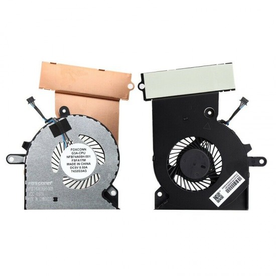 Cooler laptop, HP, Omen 15-CE, TPN-Q194, 929455-001, NFB74A05H-001, CPU Cooler Laptop