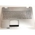 Carcasa superioara tastatura palmrest laptop, Asus, N551, N551J, N551JB, N551JM, N551JQ, N551JW, N551VW, N551JW, N551JK, N551ZU, argintie, iluminata, UK