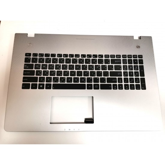 Carcasa superioara cu tastatura palmrest Laptop, Asus, N76, N76V, N76VB, N76VJ, N76VM, N76VZ, N76Y, layout TA Carcasa Laptop