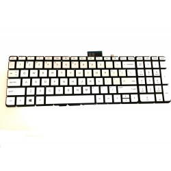 Tastatura Laptop, HP, Pavilion 17-AB, iluminata, argintie, layout US