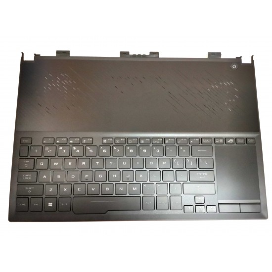 Carcasa superioara cu tastatura palmrest Laptop, Asus, ROG Zephyrus GX531, GX531GX, GX531GXR, GX531GM, GX531GW, GX531GWR, GX531GS, 13NR0101P01111