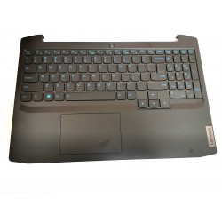Carcasa superioara cu tastatura palmrest Laptop Gaming, Lenovo, IdeaPad 3-15IMH05 Type 81Y4, AM1VT000100, iluminata, layout US