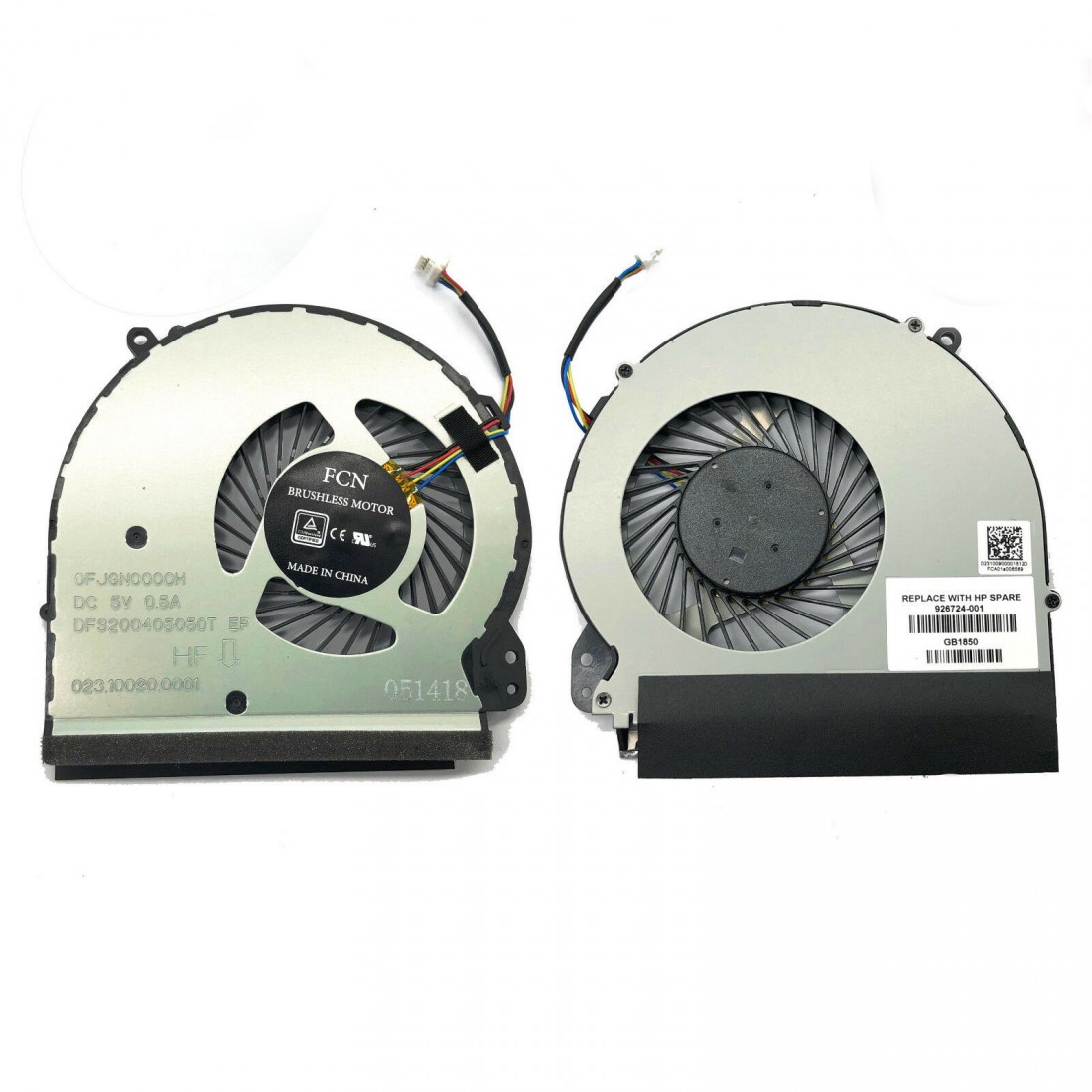 Set coolere Laptop, HP, Pavilion 17-X, 17-Y, 17-E, 17-BS, 17-AC, 856682