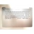 Carcasa superioara cu tastatura iluminata palmrest Laptop, Asus, N750, N750J, N750JK, N750JV, N750JX, N750LF, R750, R750JK, R750JV, iluminata, argintie, layout SK