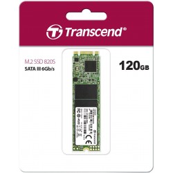 SSD Transcend 820S, 120GB, M.2 2280, SATA3, G6Gb/s, TLC, R/W 550/500 MB/s SSD Transcend 820S, 120GB, M.2 2280, SATA3, G6Gb/s, TLC, R/W 550/500 MB/s
