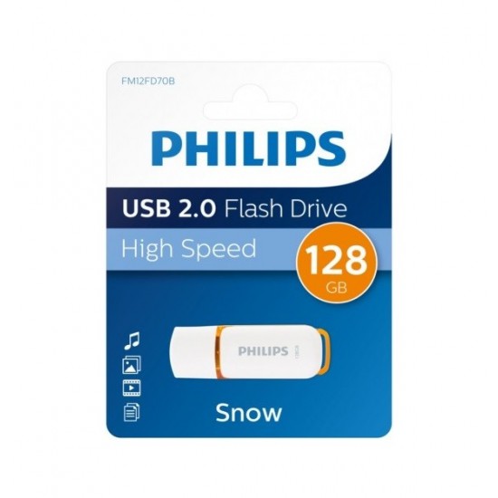 Stick USB Philips 2.0 128GB Snow