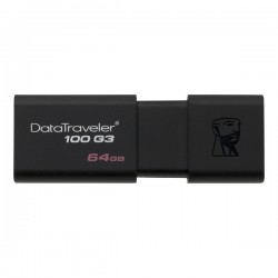 Memorie USB Kingston DataTraveler 100 G3, 2x64GB, USB 3.0 Memorie USB Kingston DataTraveler 100 G3, 2x64GB, USB 3.0