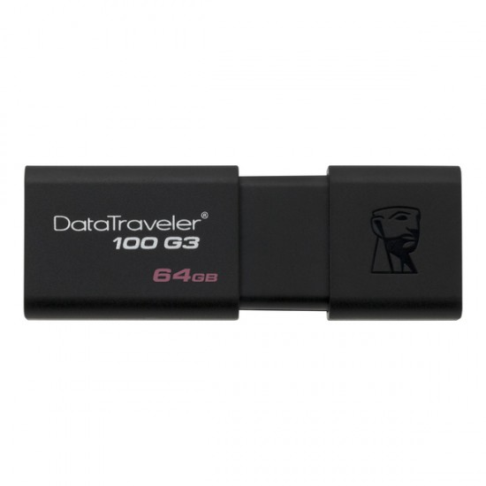 Memorie USB Kingston DataTraveler 100 G3, 2x64GB, USB 3.0 Accesorii Laptop