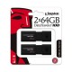 Memorie USB Kingston DataTraveler 100 G3, 2x64GB, USB 3.0 Accesorii Laptop