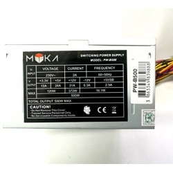 Sursa PC Myka ATX PW-B500 500W, 12cm, 3X Sata, 1x IDE 