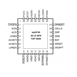 SMD BQ24740, BQ24703, BQ24740, BQ24751A, BQ24721, BQ24721C