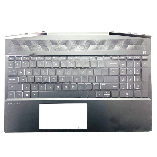 Carcasa superioara cu tastatura palmrest Laptop, HP, Pavilion 15-DK, 15T-DK, TPN-C141, L57595-001, US Carcasa Laptop