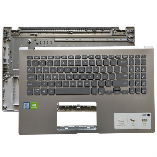 Carcasa superioara cu tastatura palmrest Laptop, Asus, VivoBook 15 X509, X509F, X509FA, X509FB, X509FJ, X509FL, X509JA, X509JP, X509MA, US Carcasa Laptop
