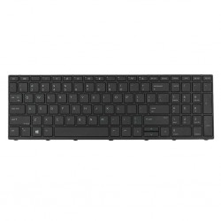 Tastatura Laptop, HP, ProBook 450 G5, 455 G5, 470 G5, fara iluminare, neagra, layout US
