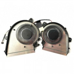 Set coolere Laptop, Lenovo, Flex 6-14IKB Type 81EM, 5H40R19574, 5H40R08909, BAZA0605R5H-004, BAZA0605R5H-005, DFS150705AF0T, FKGH, DFS150705BR0T, FKJH, discrete graphics, 5V, 0.5A, GPU