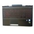 Carcasa superioara cu tastatura palmrest Laptop, HP, Omen 15-DC, 15T-DC, TPN-Q211, L24369-001, cu iluminare rosie