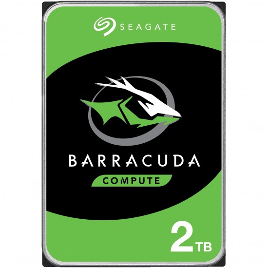 HDD Seagate BarraCuda, 2TB, 7200rpm, 256MB cache, SATA-III Hard Disk-uri