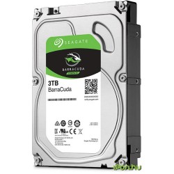 Hard Disk desktop SEAGATE BarraCuda 3TB, 5400 RPM, SATA3, 256MB, ST3000DM007