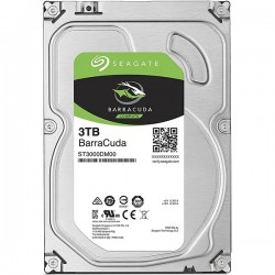 Hard Disk desktop SEAGATE BarraCuda 3TB, 5400 RPM, SATA3, 256MB, ST3000DM007