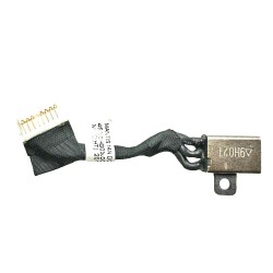 Mufa alimentare Laptop, Dell, Vostro 5490, P116G, P116G001, 0K0XF2, K0XF2, 450.0HG03.0011, Mantis 14N DC In Cable, 3.5cm