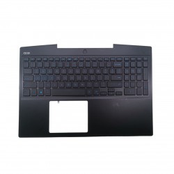 Carcasa superioara cu tastatura palmrest Laptop, Dell, 0P0NG7, 05DC76, 0M59HH, 0W2VM0, 0NMT67, 460.0H705.0002, 439.0H708.0002, iluminata, layout US