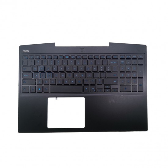 Carcasa superioara cu tastatura palmrest Laptop, Dell, Inspiron 15, Gaming G3 15 3500, iluminata, layout US Carcasa Laptop