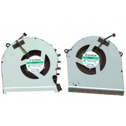 Set coolere Laptop, HP, Omen 5 Plus 17-CB, 17T-CB, TPN-C144, L57367-001, L62864-001, MG75091V1-1C010-S9A, MG75091V1-1C020-S9A, 12V, 5.40W, 12mm grosime