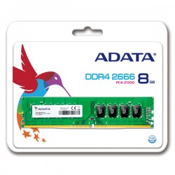 Memorie RAM ADATA, U-DIMM, DDR4, 8GB 2666Mhz PC4-21300 AD4U240038G19-R Memorie RAM ADATA, U-DIMM, DDR4, 8GB 2666Mhz PC4-21300 AD4U240038G19-R
