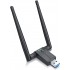 Adaptor USB Wireless CSL, USB 3.2 Gen 1, 1300 Mbps, Dual Band, WiFi 2.4, 5 GHz 2 x 5 dBi, antene externe