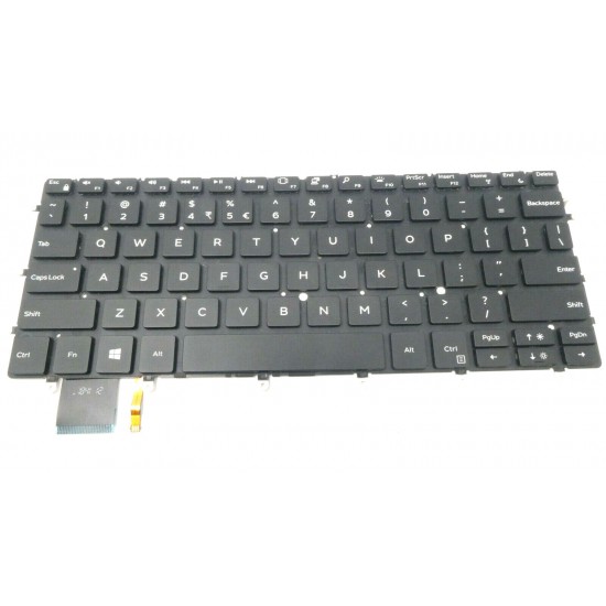 Tastatura Laptop, Dell, Latitude 7200 2-in-1, iluminata, layout US Tastaturi noi