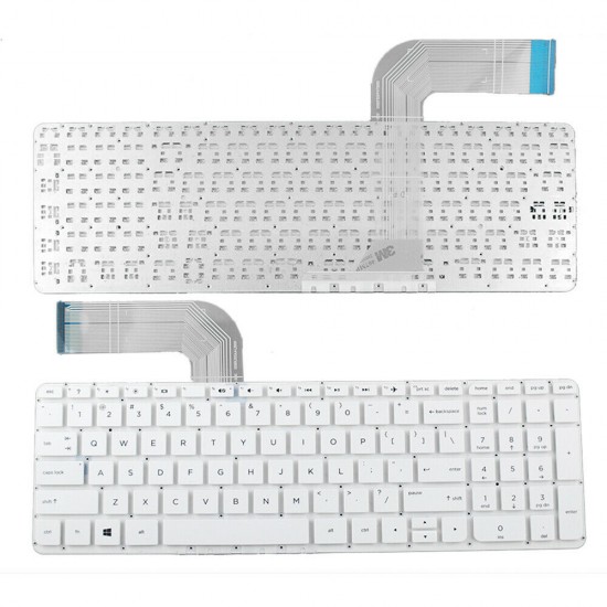 Tastatura Laptop, HP, Envy 15-K, M7-K, alba, layout US Tastaturi noi