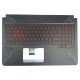 Carcasa superioara cu tastatura palmrest Laptop, Asus, ROG FX504, FX504G, FX504GE,FX504GD, FX504GM, 90NR00J3-R31