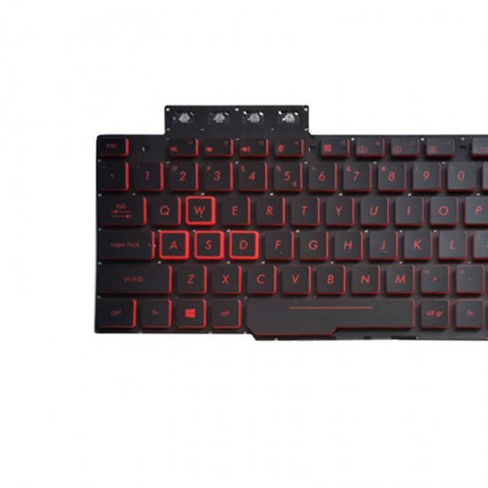 Tastatura Laptop, Asus, Tuf Gaming FX504, FX504GD, FX504GE, FX504GM, iluminata, layout US